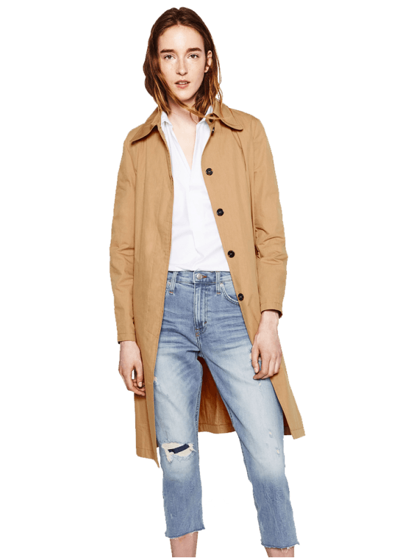 Zara MID-RISE CIGARETTE JEANS