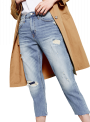 Zara MID-RISE CIGARETTE JEANS